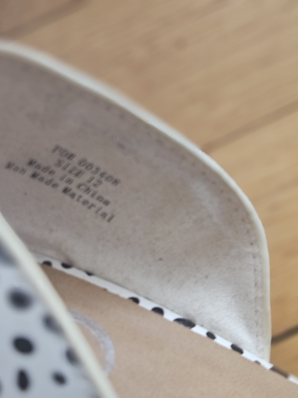 Size 12 Black & White Polka Dot Pointed Toe | Chic Slip-On Flats - Picture 6 of 10